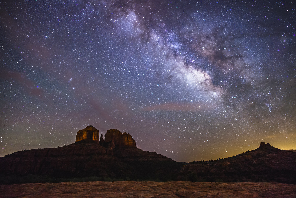 Ciel étoilé la nuit
